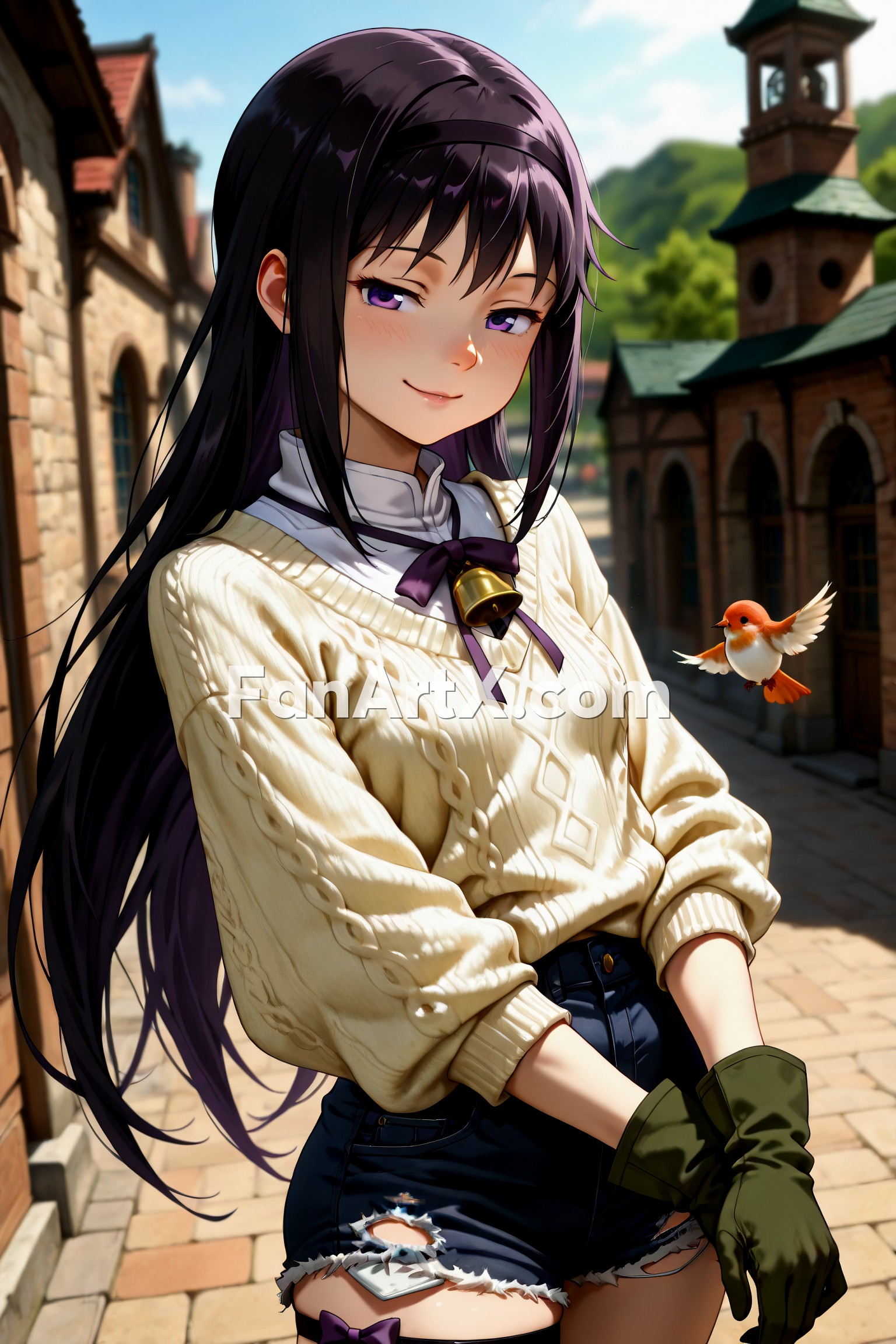 Akemi Homura Puella Magi Madoka Magica Fanart 5623522